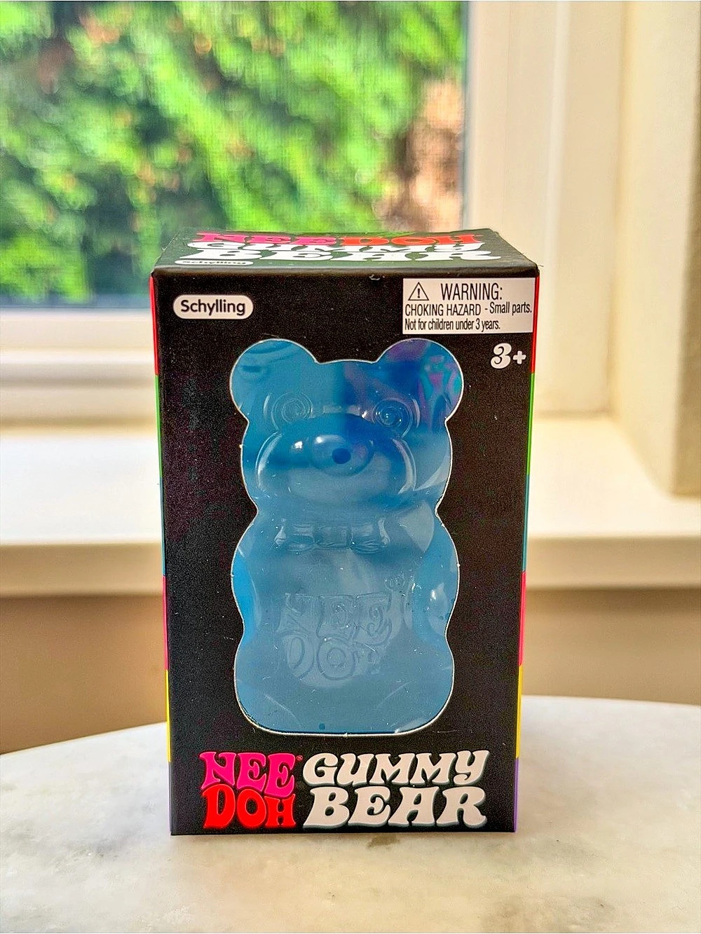 NeeDoh Gummy Bear in Blue